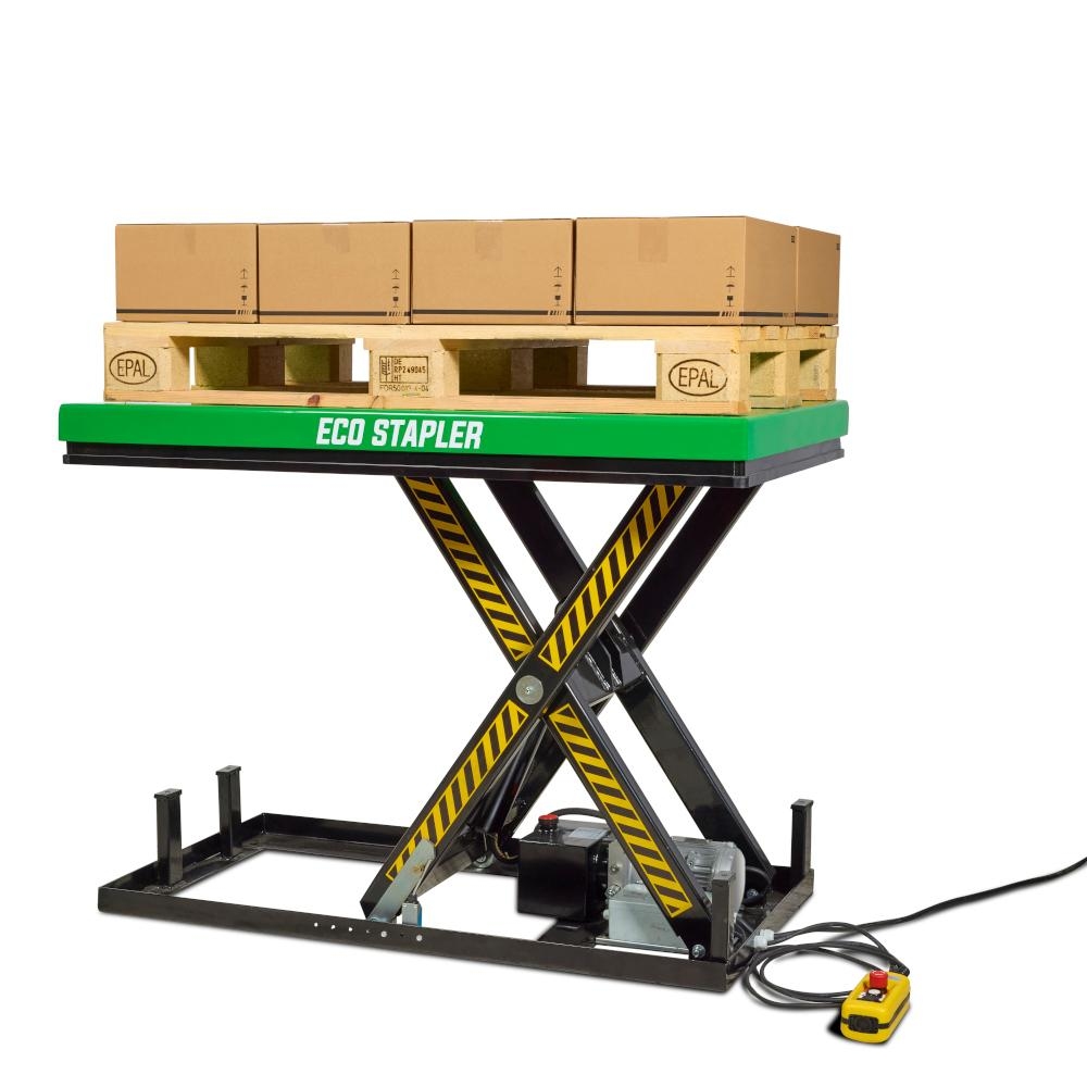 ECO STAPLER Hubtisch ECO-HW2000-230V, Tragf?higkeit: 2000 kg, Hubh?he: 1000 mm, 230V