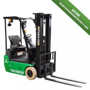 LI-ION Elektro 3-Rad Gabelstapler ECO-3ES1043-X, Tragfähigkeit: 1000 kg, Hubhöhe: 4300 mm