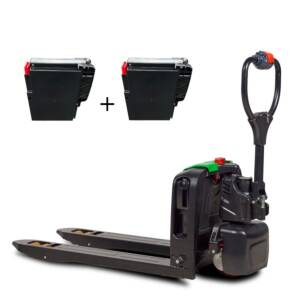 Elektrohubwagen ECO-E-LI-TWINCELL SET inkl. Ersatzakku