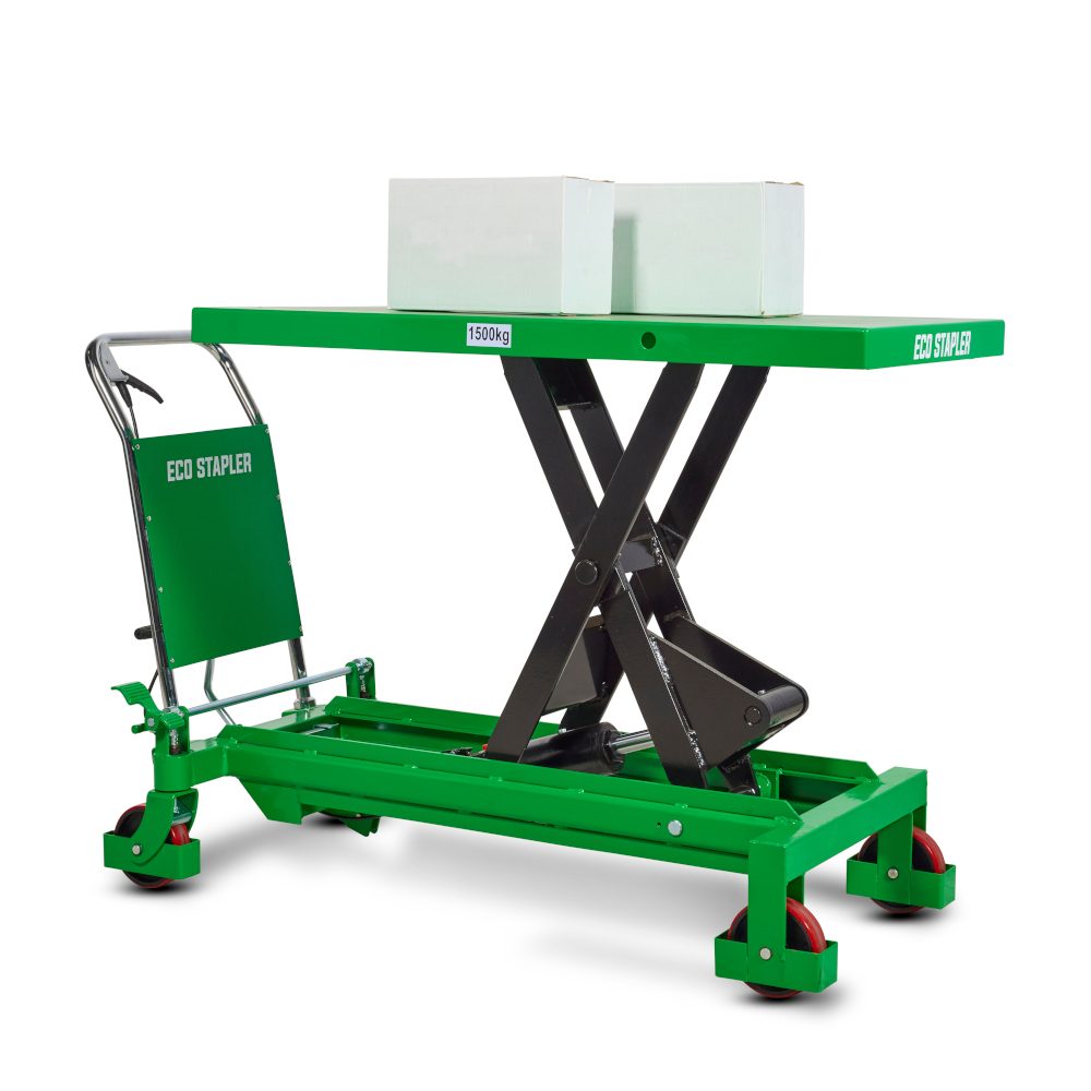 ECO STAPLER Hubtischwagen ECO-SPA1500, Tragf?higkeit: 1500 kg, Hubh?he: 1000 mm